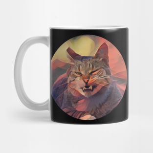 Fluffy floppy cat Mug